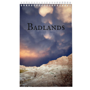 Badlands van South Dakota Kalender