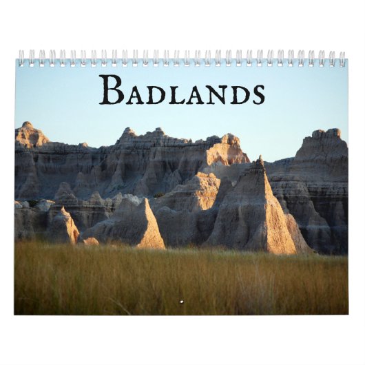 Badlands van South Dakota Kalender (Hoes)