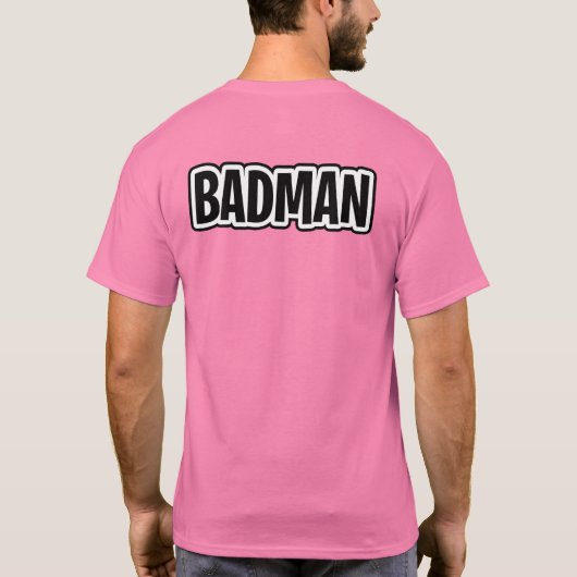 Badman T-shirt (Achterkant)