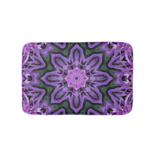 Badmat, Abstracte Kaleidoscoop Afbeelding Badmat