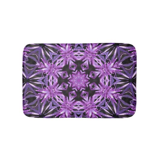 Badmat, Abstracte Kaleidoscoop Afbeelding Badmat (Voorkant)