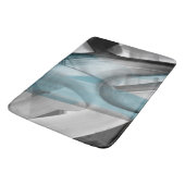 Badmat Abstracte Trend Interieur Decor Blauwe Ocea (Gekanteld)