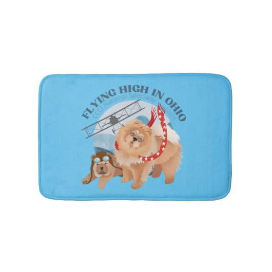 BADMAT - BLAUW MET 2025 LOGO (Voorkant)