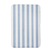 Badmat blauw-wit gestreept (Voorkant Verticaal)