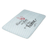 Badmat Er is geen plek zoals thuis (Gekanteld)