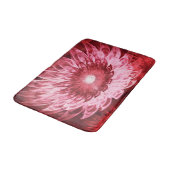 Badmat Fantasy Bloemen Rood (Gekanteld)