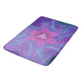 Badmat Fractal Delicate Cyaan Palet (Gekanteld)