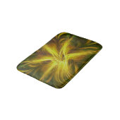 Badmat Fractal Flower Yellow Palette (Gekanteld)