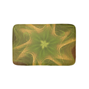 Badmat Fractal Licht Groen Palet