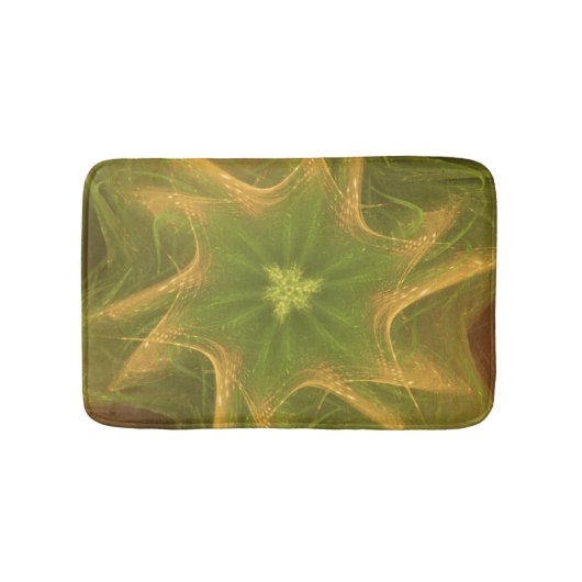 Badmat Fractal Licht Groen Palet (Voorkant)