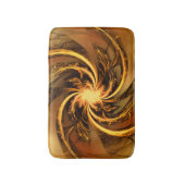 Badmat Fractal Twisted Glow Yellow (Voorkant Verticaal)