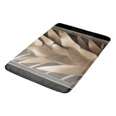 Badmat/gebeeldhouwde metalen bananenblad2/badmat badmat (Gekanteld)