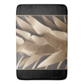 Badmat/gebeeldhouwde metalen bananenblad/badmat badmat (Voorkant Verticaal)