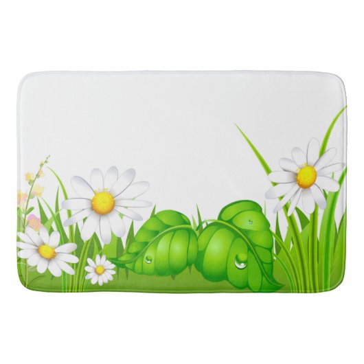 Badmat/Lente Daisy Badmat (Voorkant)
