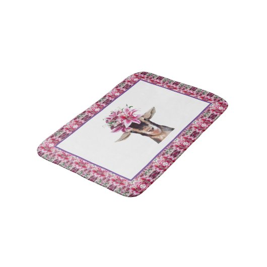 Badmat Lilly de geit (Gekanteld)