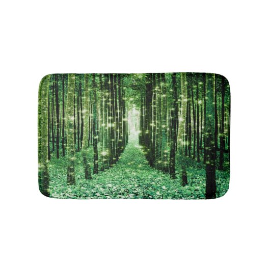 Badmat Magisch Woud Groen Mysterie (Voorkant)