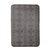 Badmat met donkere diamantenpatroon (Voorkant Verticaal)