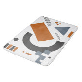 Badmat met geometrische kunst (Gekanteld)