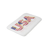 Badmat met vlag van de VS (Gekanteld)