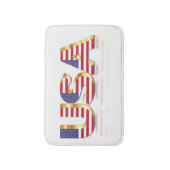 Badmat met vlag van de VS (Voorkant Verticaal)