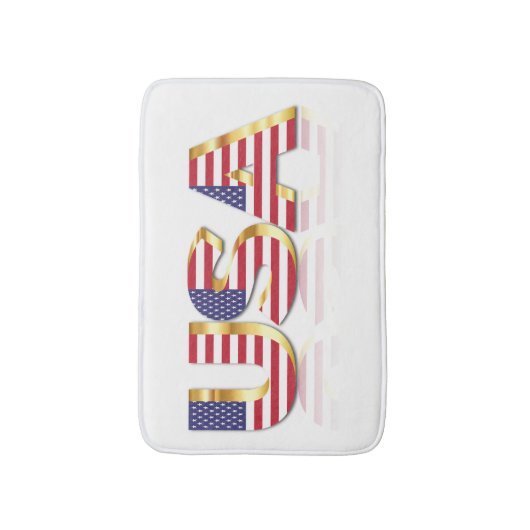 Badmat met vlag van de VS (Voorkant Verticaal)