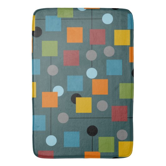 Badmat Mid-Century Modern 1.3 Naadloos (Voorkant Verticaal)