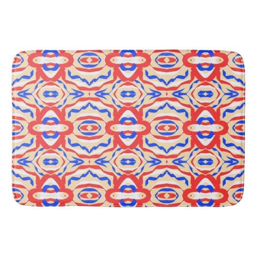 Badmat, Multi kleur modern klassiek ontwerp Badmat (Voorkant)