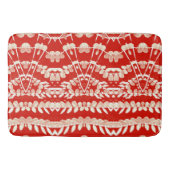 Badmat, Rode kleur modern klassiek design Bad Badmat (Voorkant)