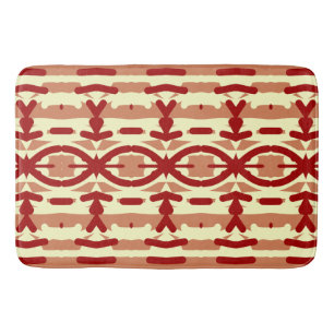 Badmat, Rode kleur modern klassiek design Bath Ba Badmat