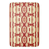 Badmat, Rode kleur modern klassiek design Bath Ba Badmat (Voorkant Verticaal)