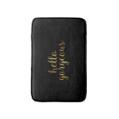 Badmat - schitterend hallo (Voorkant Verticaal)