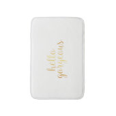 Badmat - schitterend hallo (Voorkant Verticaal)