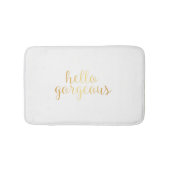 Badmat - schitterend hallo (Voorkant)