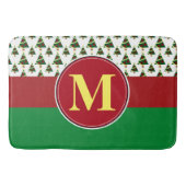Badmat, sjabloon voor aangepaste monogram badmat (Voorkant)