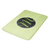 Badmat, sjabloon voor aangepaste monogram badmat (Gekanteld)