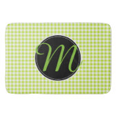 Badmat, sjabloon voor aangepaste monogram badmat (Voorkant)