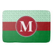 Badmat, sjabloon voor aangepaste monogram badmat (Voorkant)
