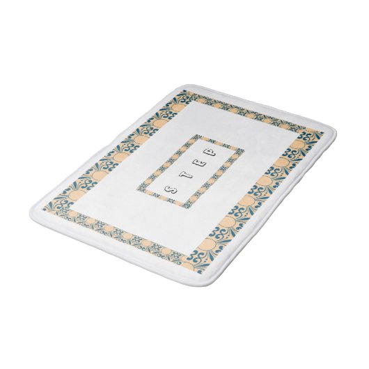 Badmat Step-In Style Border Design (Gekanteld)
