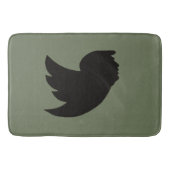 BADMAT - T BIRD DESIGN - GROEN/ZWART (Voorkant)