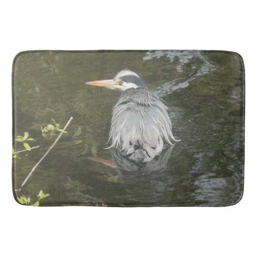 Badmat van grijze reiger (Voorkant)
