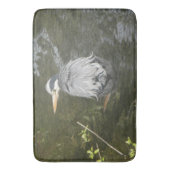 Badmat van grijze reiger (Voorkant Verticaal)