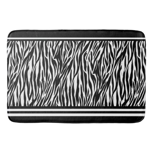 Badmat/Zebra patroon Badmat (Voorkant)