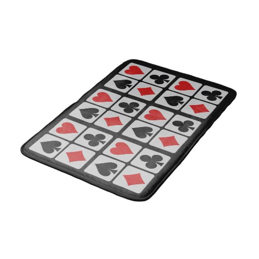 Badmatten voor kaartspeler (Gekanteld)