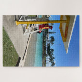 badmeester in bedrijf legpuzzel (Horizontaal)