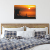 Badmeester in dienst! canvas afdruk (Insitu (Slaapkamer))