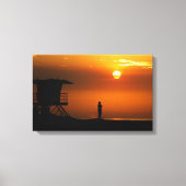 Badmeester in dienst! canvas afdruk (Voorkant)