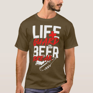 Badmeester op Beer Break leuk drink cadeau T-shirt