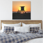 Badmeester Shack 22 Canvas Afdruk (Insitu (Slaapkamer))