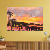 Badmeester Toren Dana Canvas Afdruk (Insitu (Woonkamer))