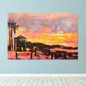 Badmeester Toren Dana Canvas Afdruk (Insitu (Houten vloer))